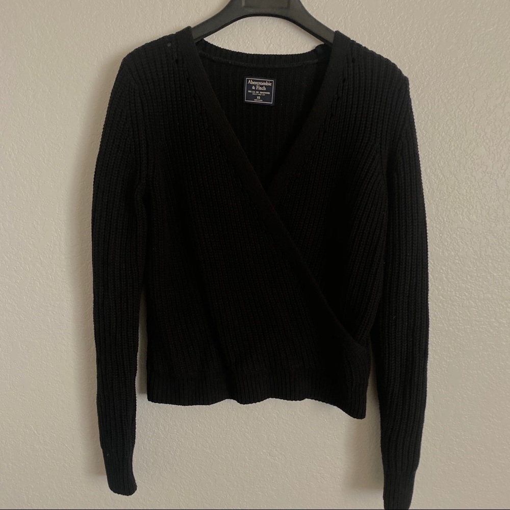 Abercrombie & Fitch Wrap Sweater